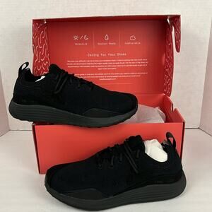 Lane Eight Woman's Trainer AD 2 Black Shoes Unisex Sneakers Athletic Workout